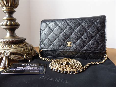 chanel woc black gold hardware|chanel woc wallet.